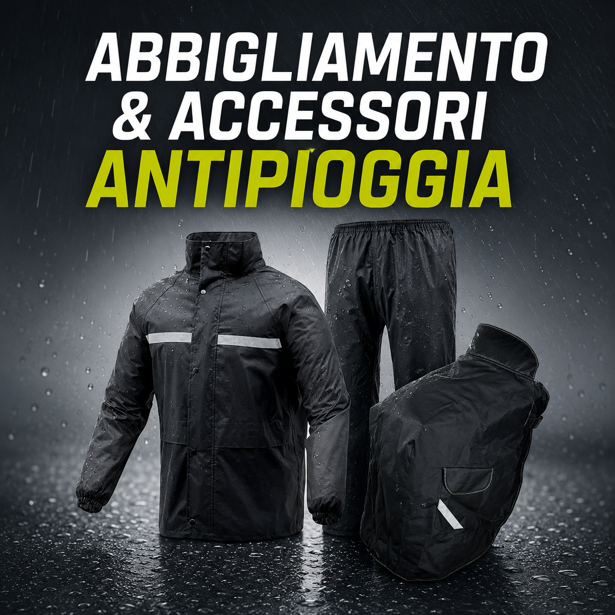 ABBIGLIAMENTO & ACCESSORI ANTIPIOGGIA