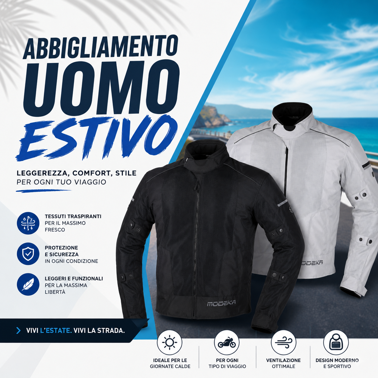 ABBIGLIAMENTO UOMO ESTIVO