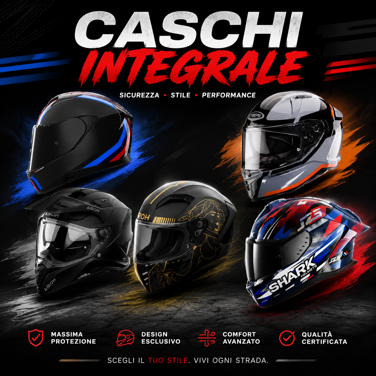 CASCHI INTEGRALE