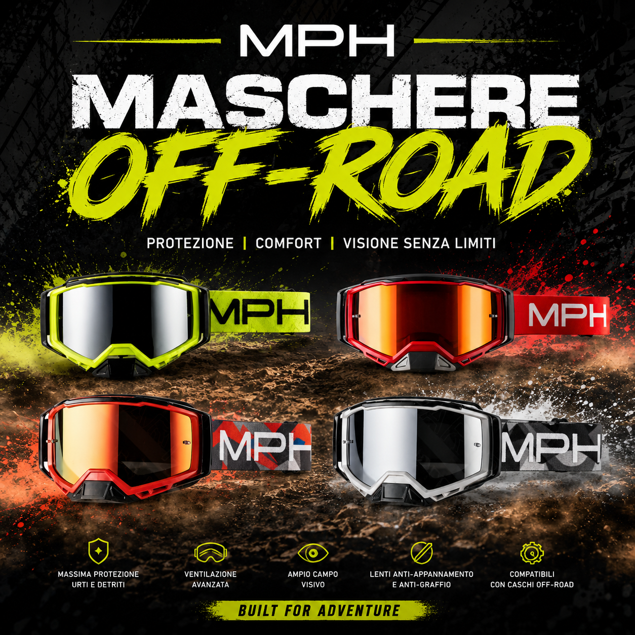 MASCHERE OFF-ROAD