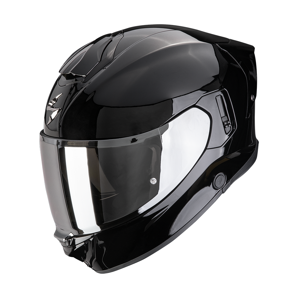 CASCO INTEGRALE SCORPION EXO-530 AIR SOLID - nero lucido