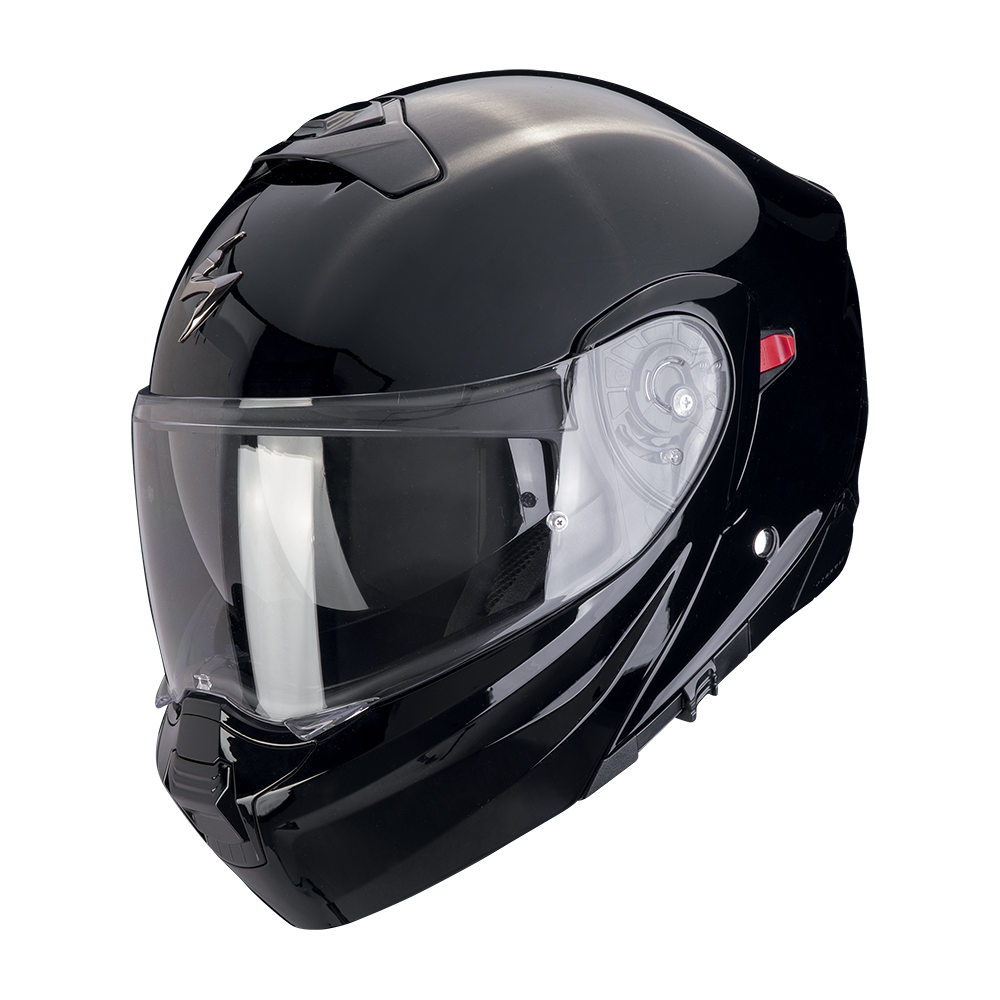 CASCO MODULARE SCORPION EXO-930 EVO SOLID - nero perla opaco