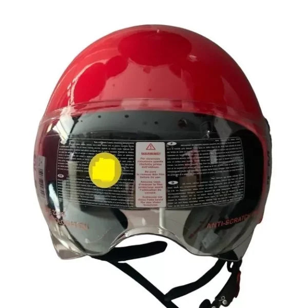 CASCO DEMI JET JFM 900 - rosso lucido