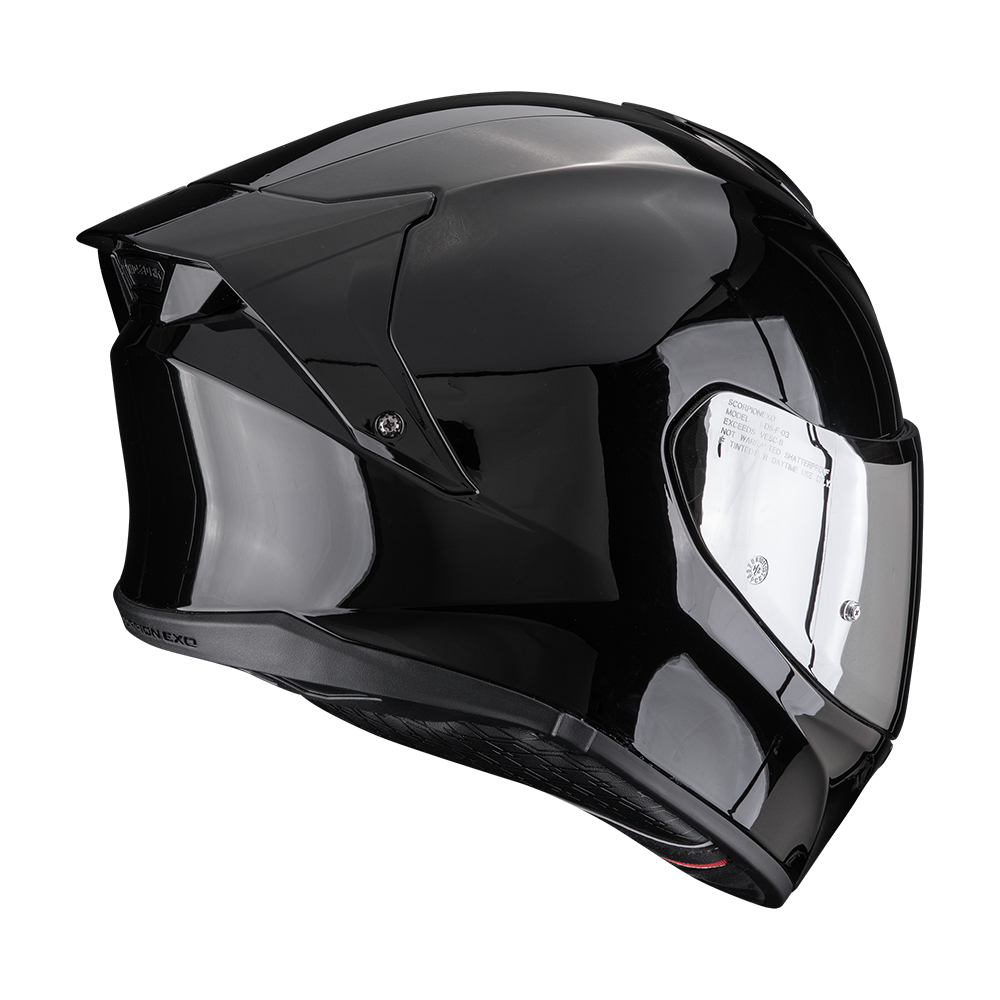 CASCO INTEGRALE SCORPION EXO-530 AIR SOLID - nero lucido