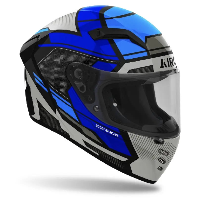 CASCO INTEGRALE AIROH CONNOR EGO - blu lucido