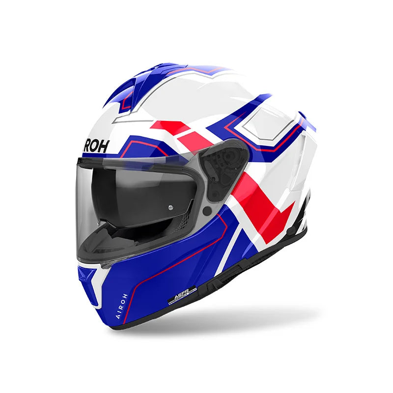 CASCO INTEGRALE AIROH SPARK 2 DART - blu/rosso lucido