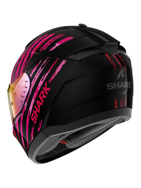 CASCO INTEGRALE SHARK RIDILL 2 ASSYA - nero/rosa lucido