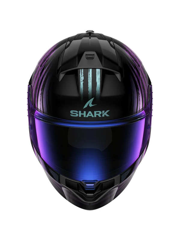 CASCO INTEGRALE SHARK RIDILL 2 ASSYA KXK - nero viola glitterato