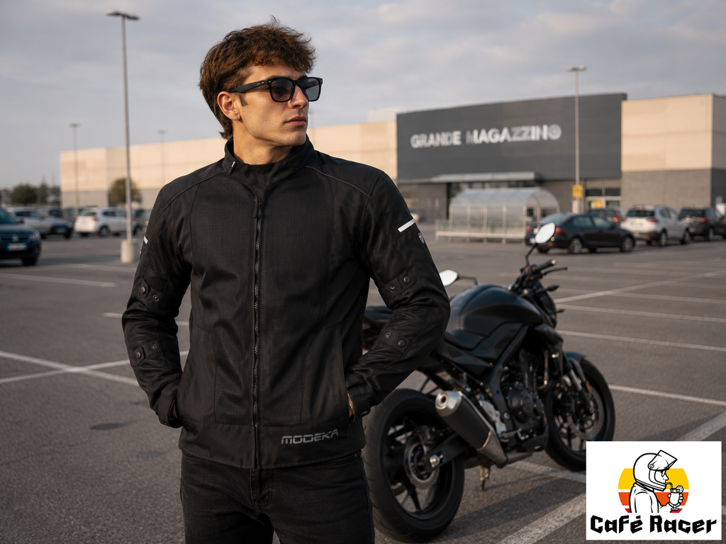 GIACCA UOMO ESTIVA MODEKA VEO AIR - nero