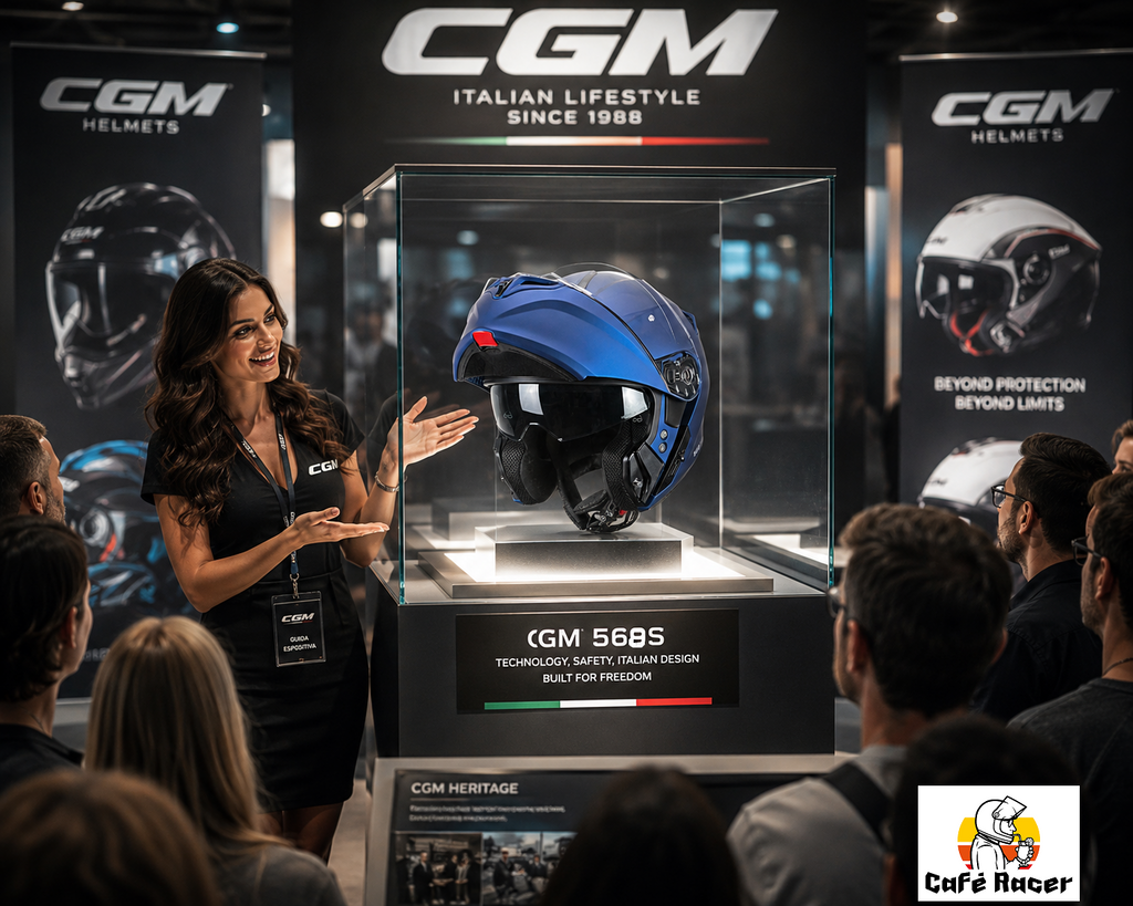 CASCO MODULARE CGM 568 BER MONO - blu satinato