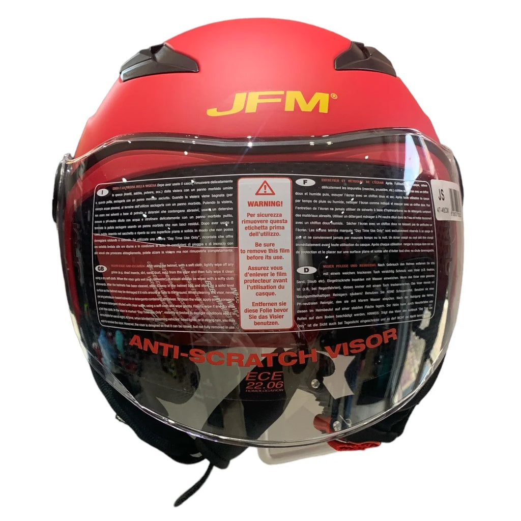 CASCO BABY JFM 710 - rosso opaco