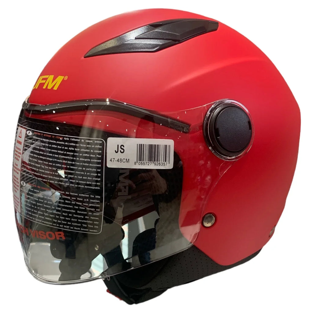 CASCO BABY JFM 710 - rosso opaco