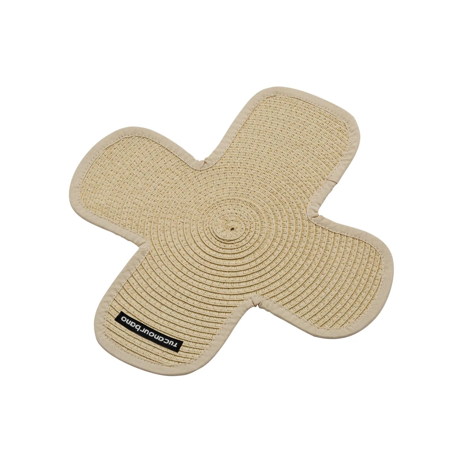 SOTTOCASCO TUCANO URBANO NEW PANAMA - beige/in Paglia Universale per Casco Moto e Scooter | Fresco, Igienico e Confortevole