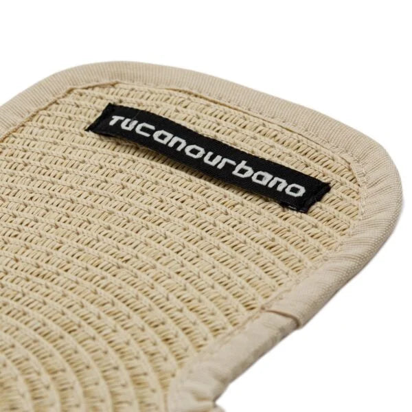 SOTTOCASCO TUCANO URBANO NEW PANAMA - beige/in Paglia Universale per Casco Moto e Scooter | Fresco, Igienico e Confortevole