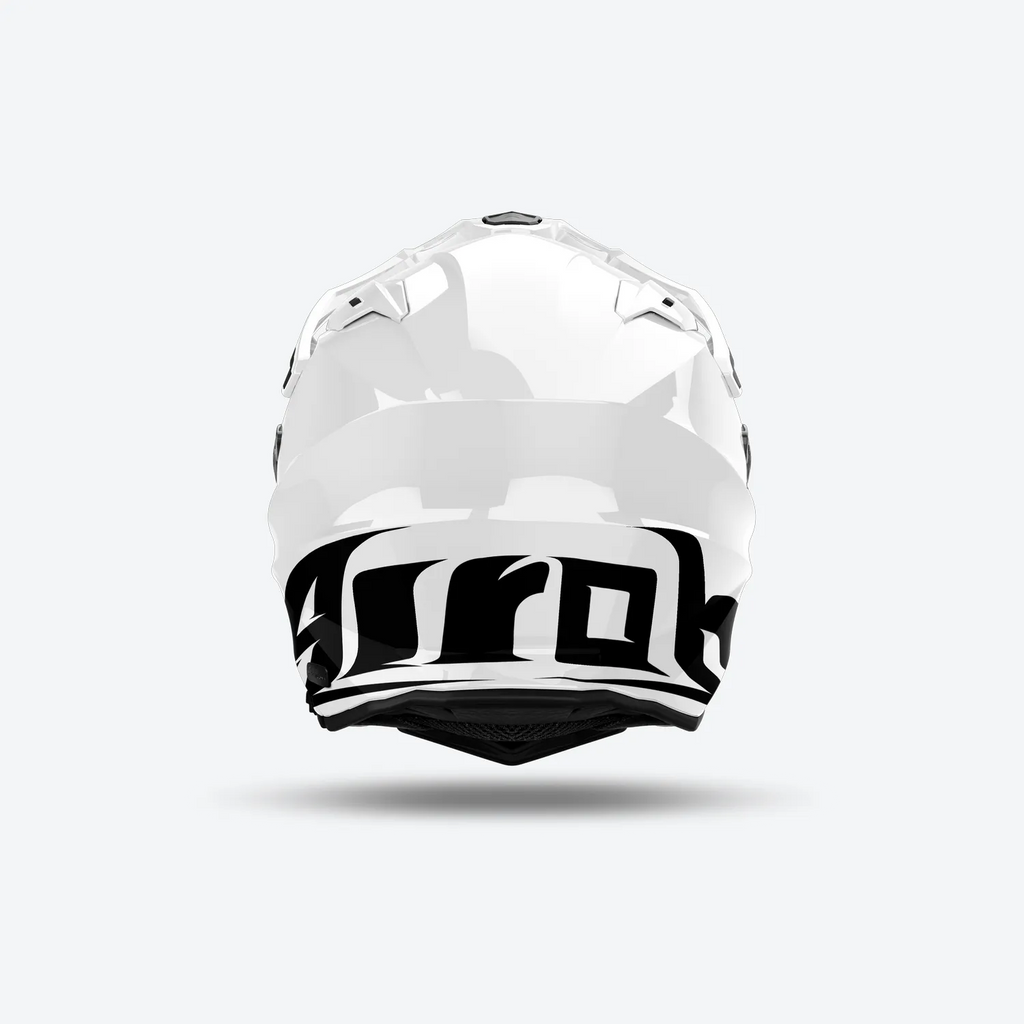 CASCO INTEGRALE AIROH COMMANDER 2 COLOR - bianco lucido