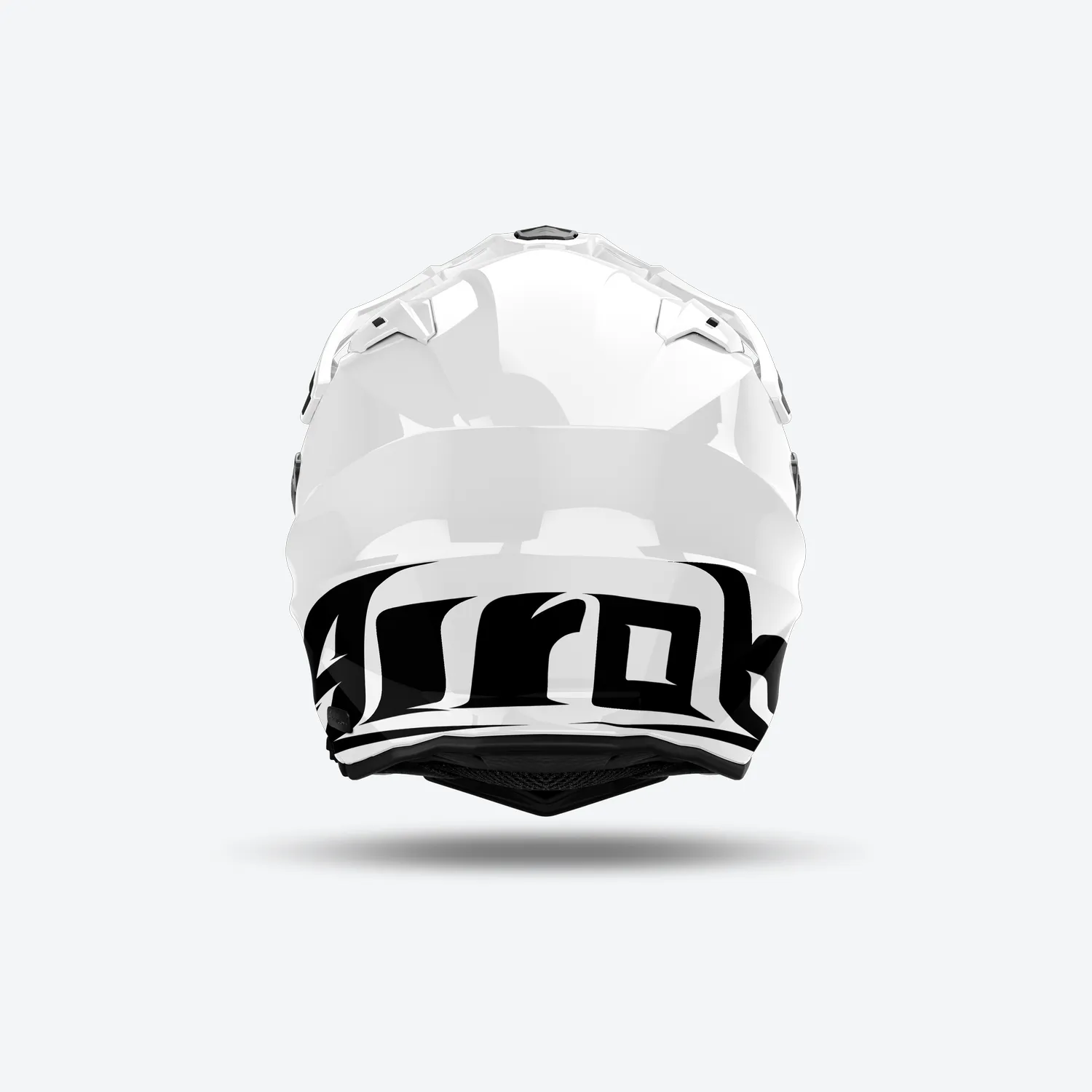 CASCO INTEGRALE AIROH COMMANDER 2 COLOR - bianco lucido