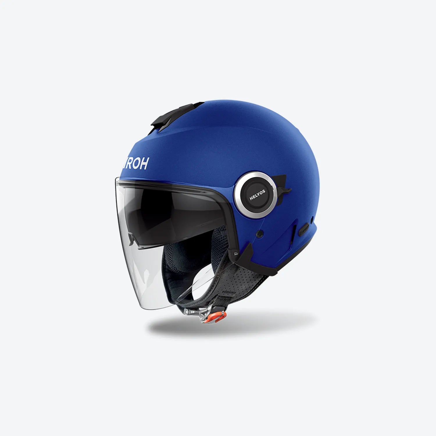 CASCO JET AIROH HELYOS COLOR - blu opaco