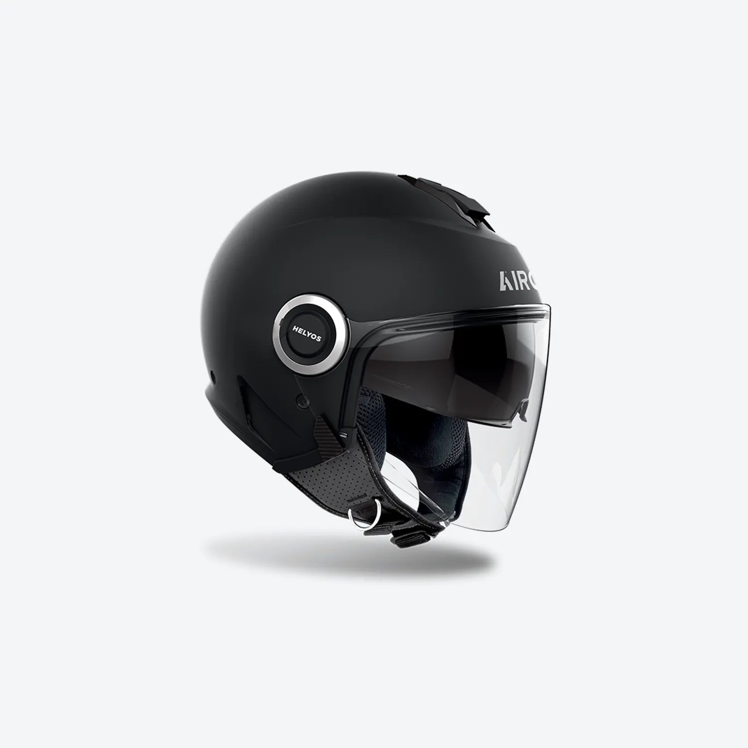 CASCO JET AIROH HELYOS COLOR - nero opaco