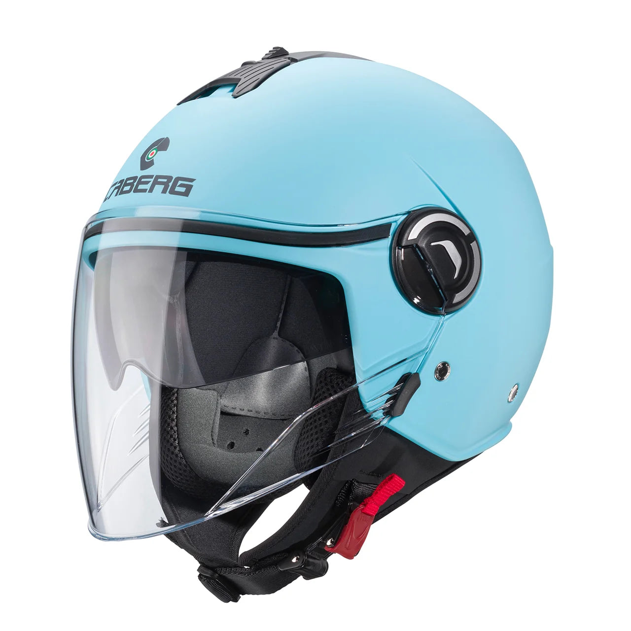 CASCO JET CABERG RIVIERA V4X - azzurro opaco