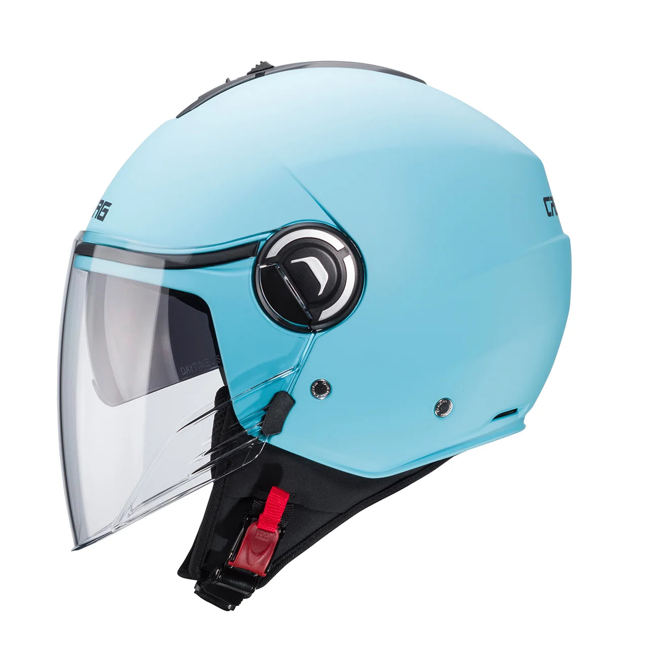 CASCO JET CABERG RIVIERA V4X - azzurro opaco
