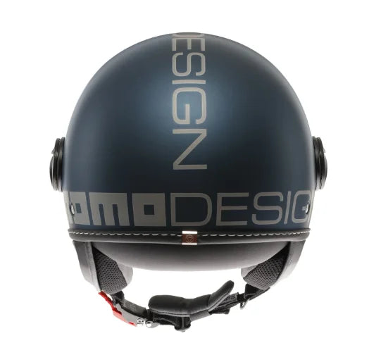 CASCO JET MOMODESIGN FGTR EVO E2206 - blu avio argento opaco