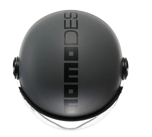 CASCO JET MOMODESIGN FGTR CLASSIC E2206 - grigio opaco nero