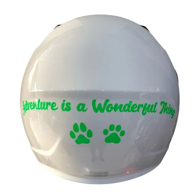 CASCO BABY JFM 720 ADVENTURE - bianco lucido