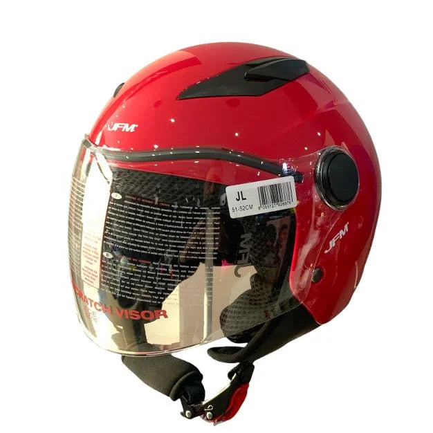 CASCO BABY JFM 720 ADVENTURE - rosso lucido