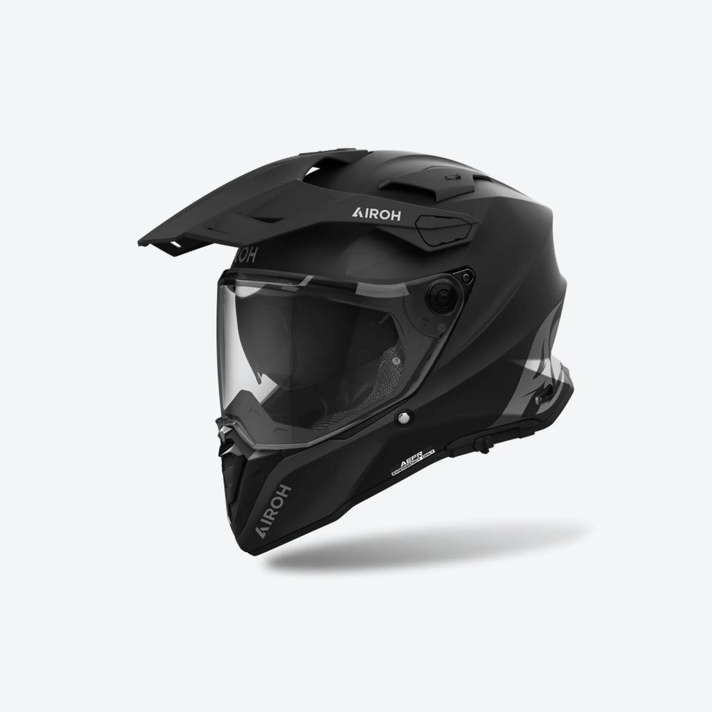 CASCO INTEGRALE AIROH COMMANDER 2 COLOR - nero opaco