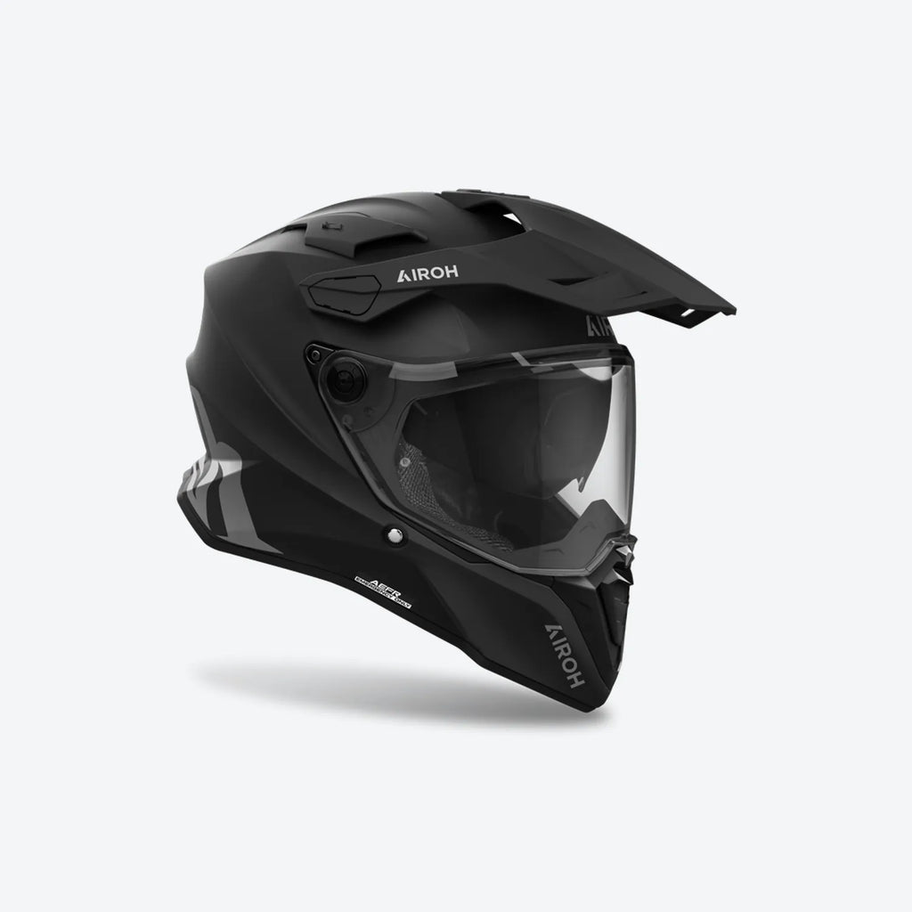 CASCO INTEGRALE AIROH COMMANDER 2 COLOR - nero opaco