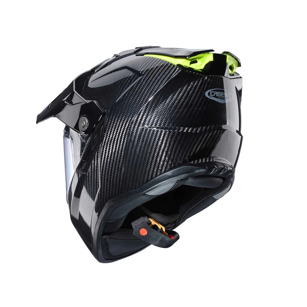 CASCO INTEGRALE CABERG TANAMI CARBON - carbonio/nero lucido