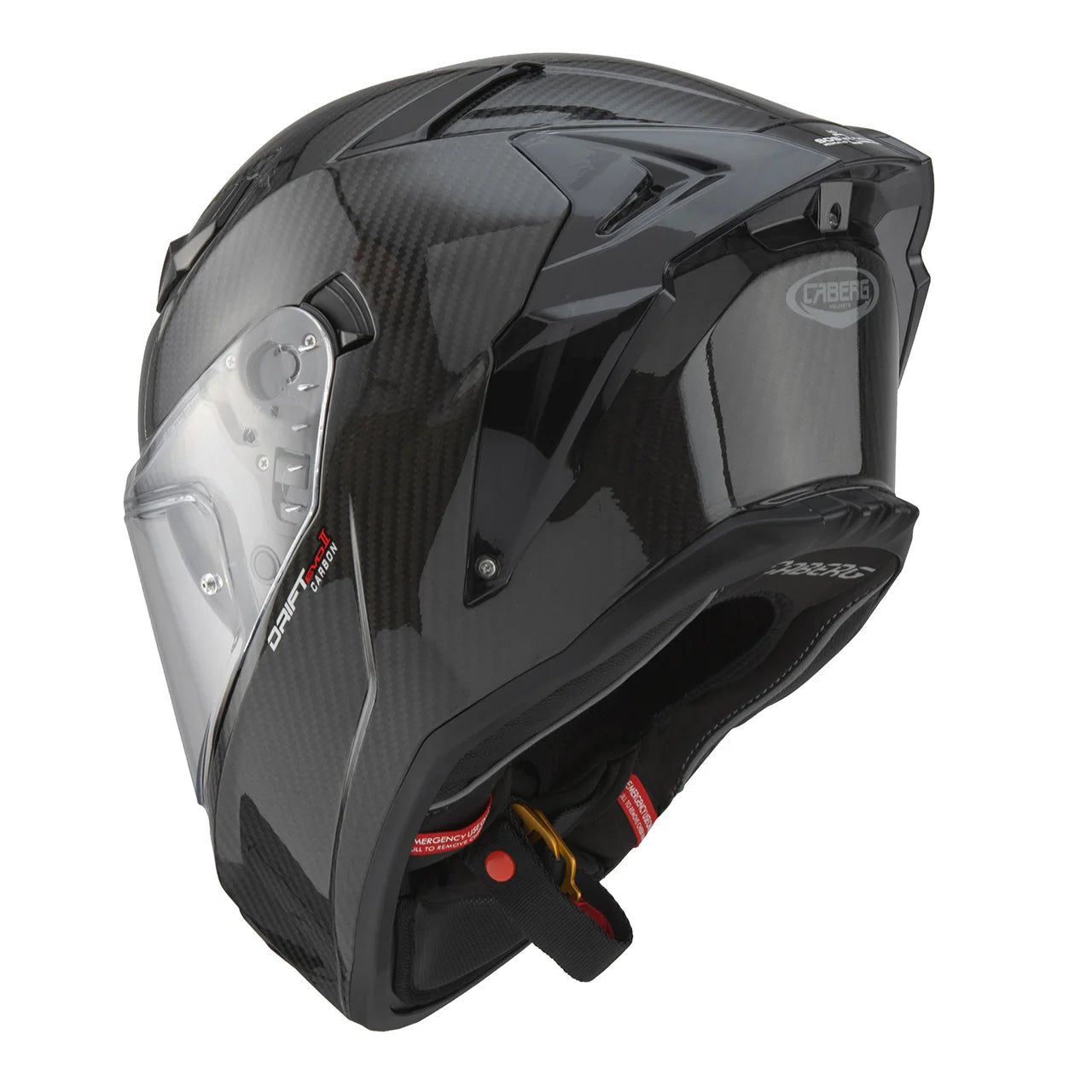 CASCO INTEGRALE CABERG DRIFT EVO II - carbonio lucido