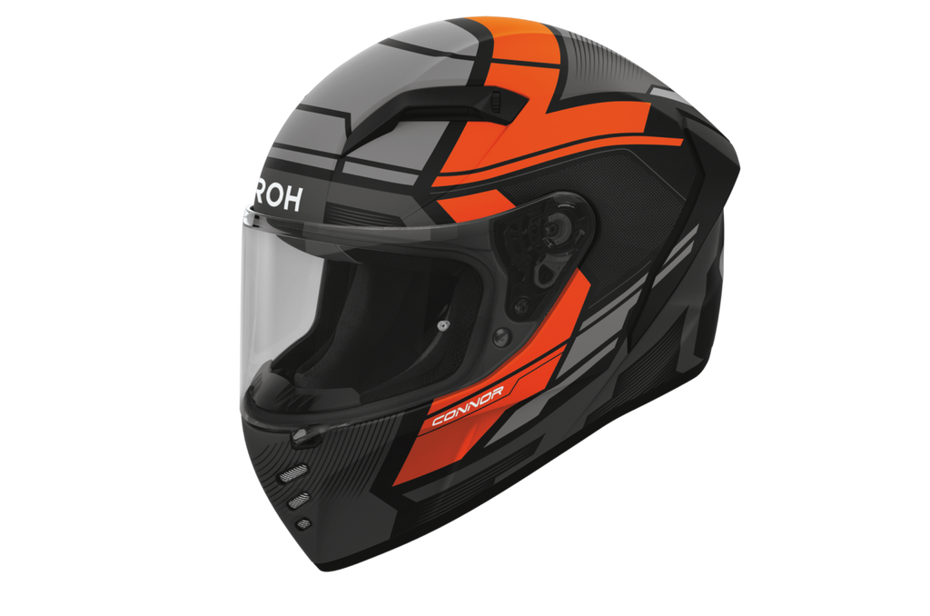 CASCO INTEGRALE AIROH CONNOR EGO - arancione opaco