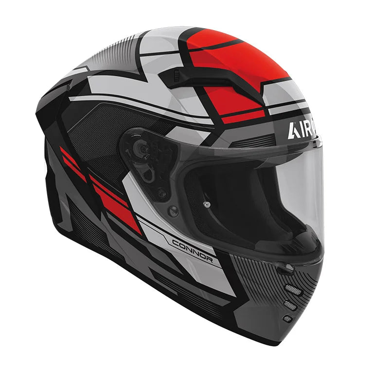 CASCO INTEGRALE AIROH CONNOR EGO - rosso lucido