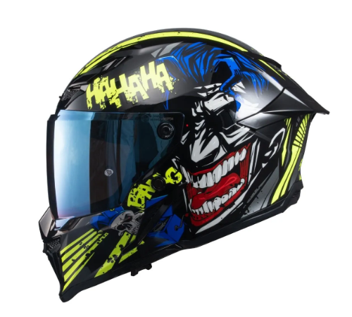 CASCO INTEGRALE MPH BLADE JOKER - giallo nero blu lucido