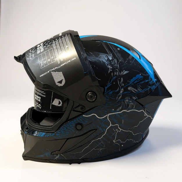 CASCO INTEGRALE MPH BLADE ECE 22.06 - zeus lucido