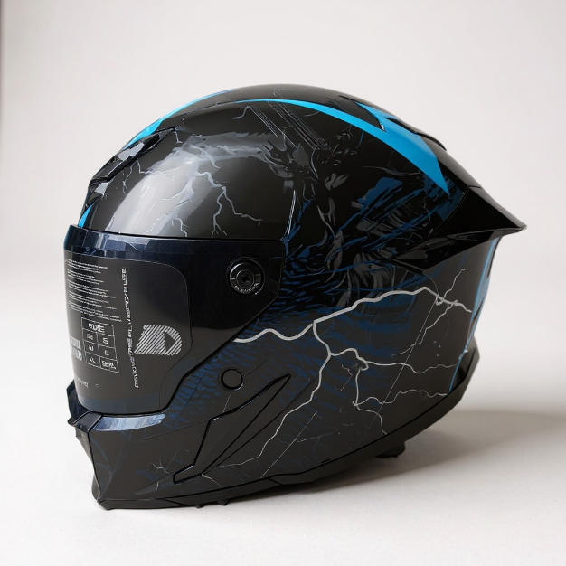 CASCO INTEGRALE MPH BLADE ECE 22.06 - zeus lucido