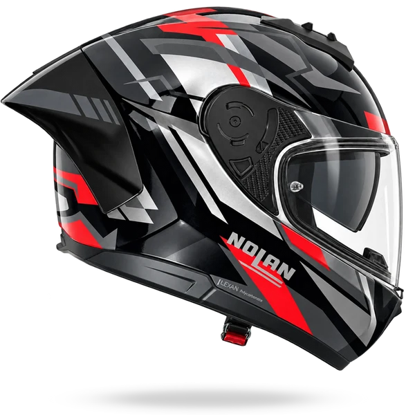 CASCO INTEGRALE NOLAN N60-6 SPORT CORSA 361 - nero/grigio/rosso opaco