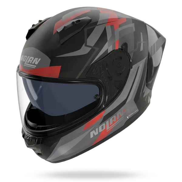 CASCO INTEGRALE NOLAN N60-6 SPORT CORSA 361 - nero/grigio/rosso opaco