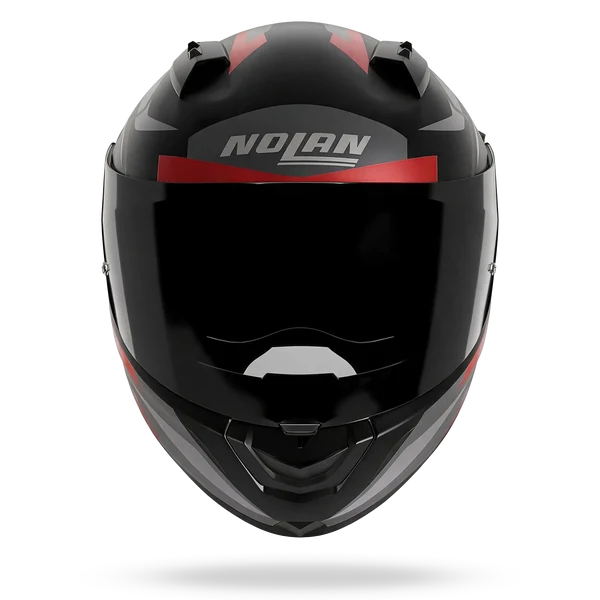 CASCO INTEGRALE NOLAN N60-6 SPORT CORSA 361 - nero/grigio/rosso opaco