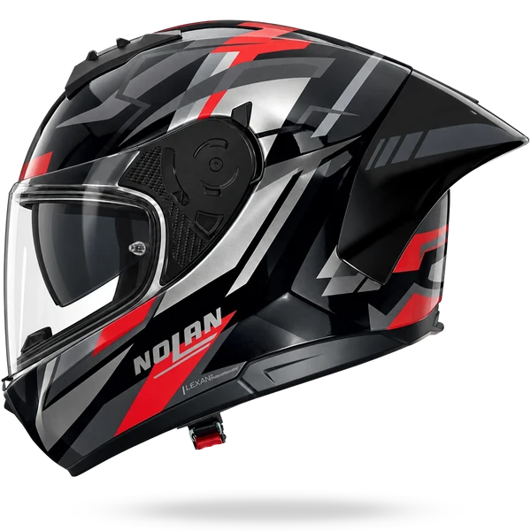 CASCO INTEGRALE NOLAN N60-6 SPORT CORSA 361 - nero/grigio/rosso opaco