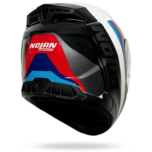 CASCO INTEGRALE NOLAN N80-8 TORPEDO 362 - bianco/rosso/blu lucido