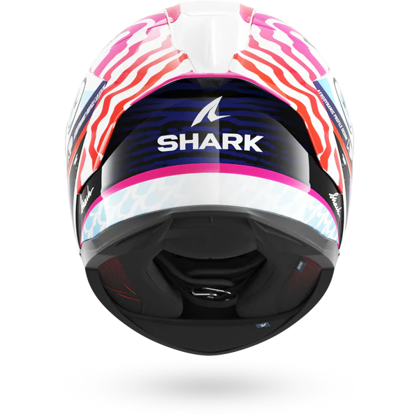 CASCO INTEGRALE SHARK SKWAL CUP SPEED-FANCY WKO - bianco/nero/arancione lucido