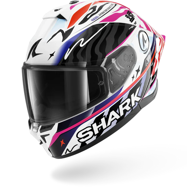 CASCO INTEGRALE SHARK SKWAL CUP SPEED-FANCY WKO - bianco/nero/arancione lucido