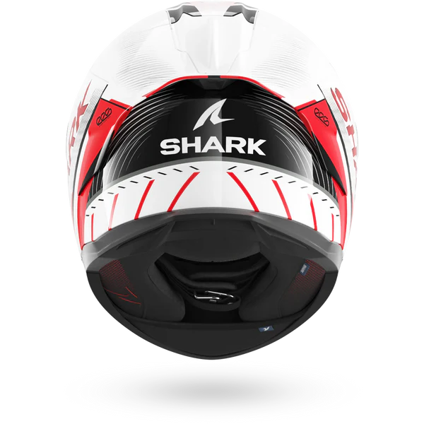 CASCO INTEGRALE SHARK SKWAL CUP SPEED-TECH WRK - bianco/rosso/nero lucido