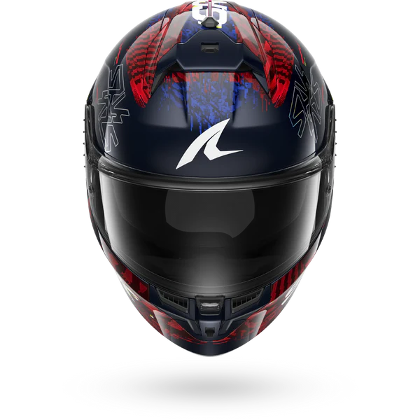CASCO INTEGRALE SHARK SKWAL CUP SPEED-VIB BRY - blu/rosso/giallo lucido