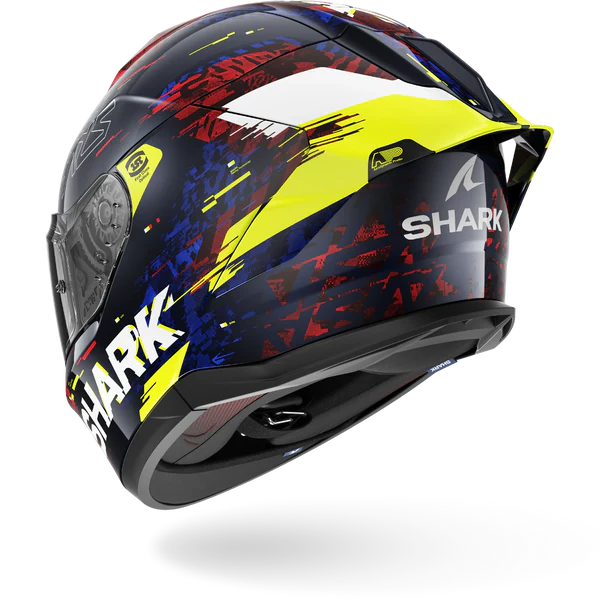 CASCO INTEGRALE SHARK SKWAL CUP SPEED-VIB BRY - blu/rosso/giallo lucido