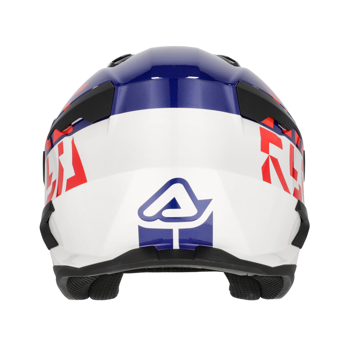 CASCO JET ACERBIS JET ARIA EVO GRAPHIC - bianco/blu/rosso lucido