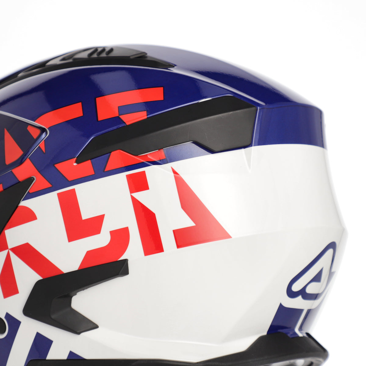 CASCO JET ACERBIS JET ARIA EVO GRAPHIC - bianco/blu/rosso lucido