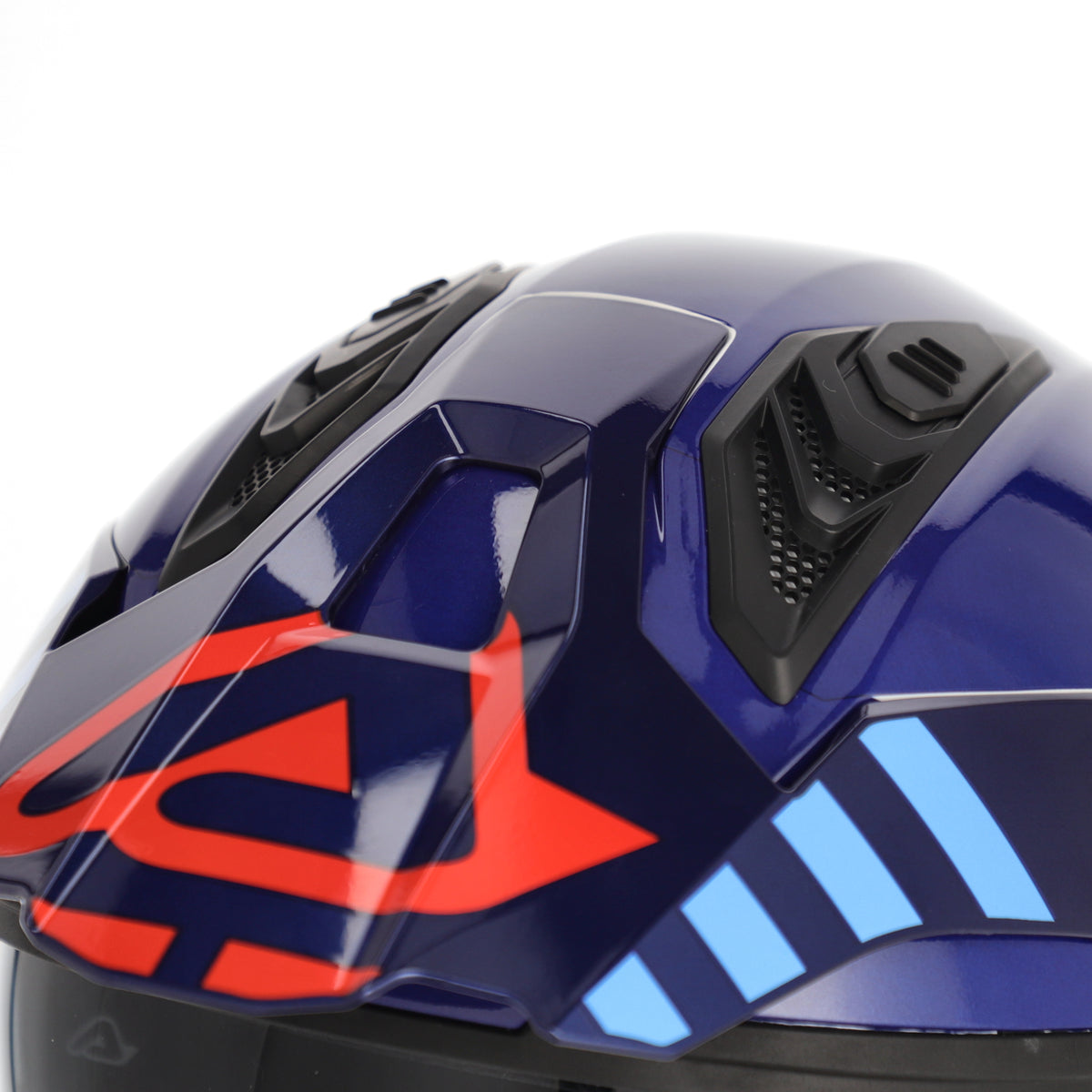 CASCO JET ACERBIS JET ARIA EVO GRAPHIC - bianco/blu/rosso lucido